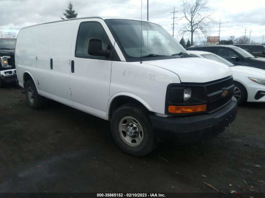 2015 CHEVROLET EXPRESS CARGO VAN - 1GCWGFCF6F1212476