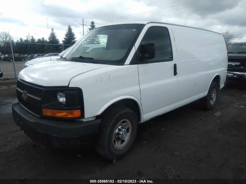 2015 CHEVROLET EXPRESS CARGO VAN - 1GCWGFCF6F1212476