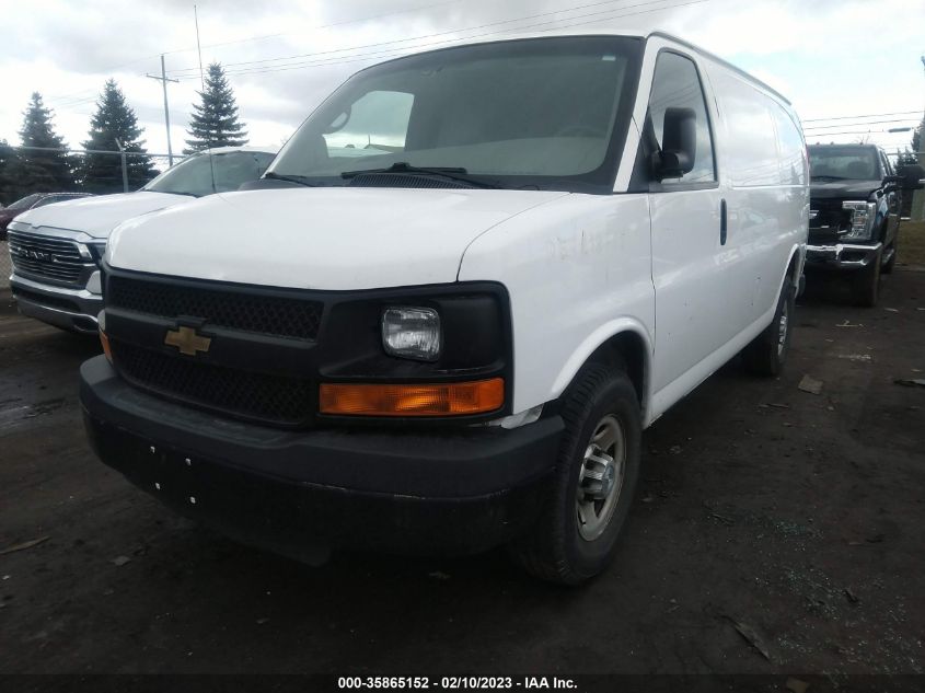 2015 CHEVROLET EXPRESS CARGO VAN - 1GCWGFCF6F1212476