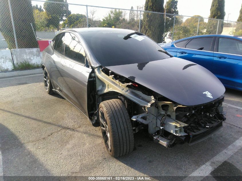 5YJYGDEF8LF001454 TESLA MODEL Y LONG RANGE/PERFORMANCE 2020