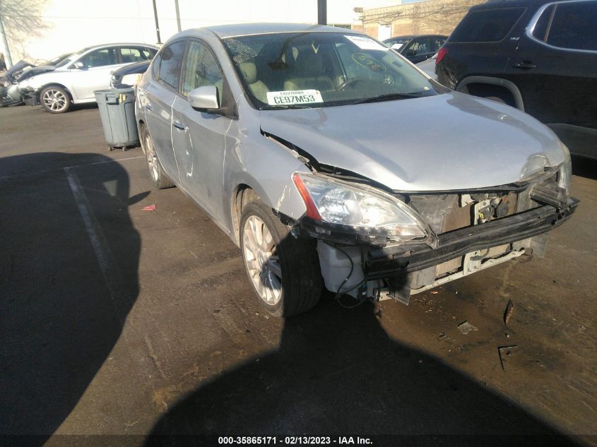 2013 NISSAN SENTRA SL - 3N1AB7AP6DL739811