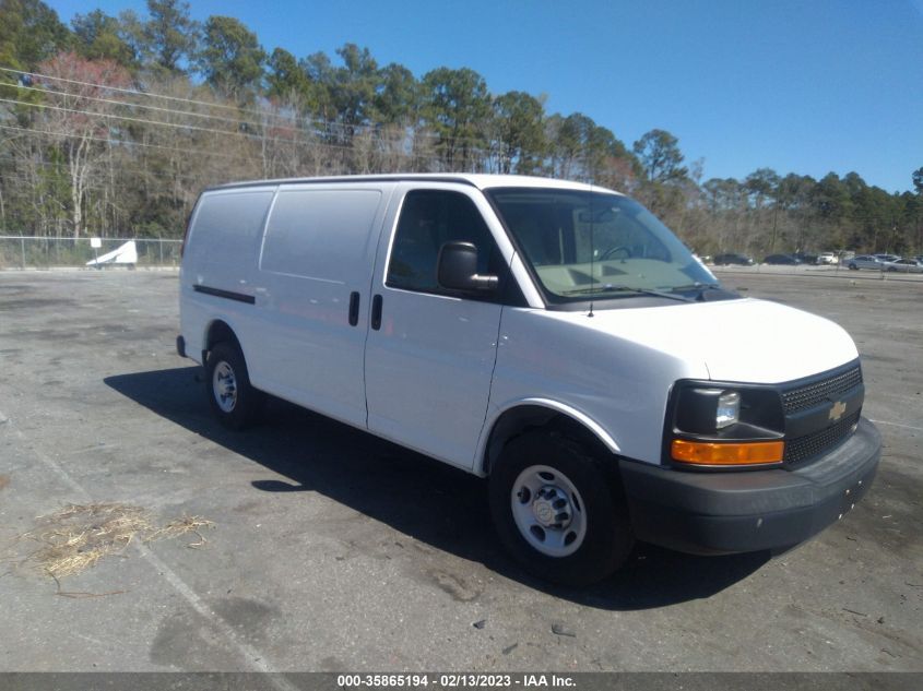 2014 CHEVROLET EXPRESS CARGO VAN - 1GCWGFCA7E1194122