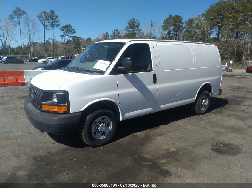 2014 CHEVROLET EXPRESS CARGO VAN - 1GCWGFCA7E1194122