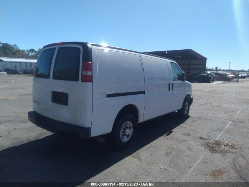 2014 CHEVROLET EXPRESS CARGO VAN - 1GCWGFCA7E1194122