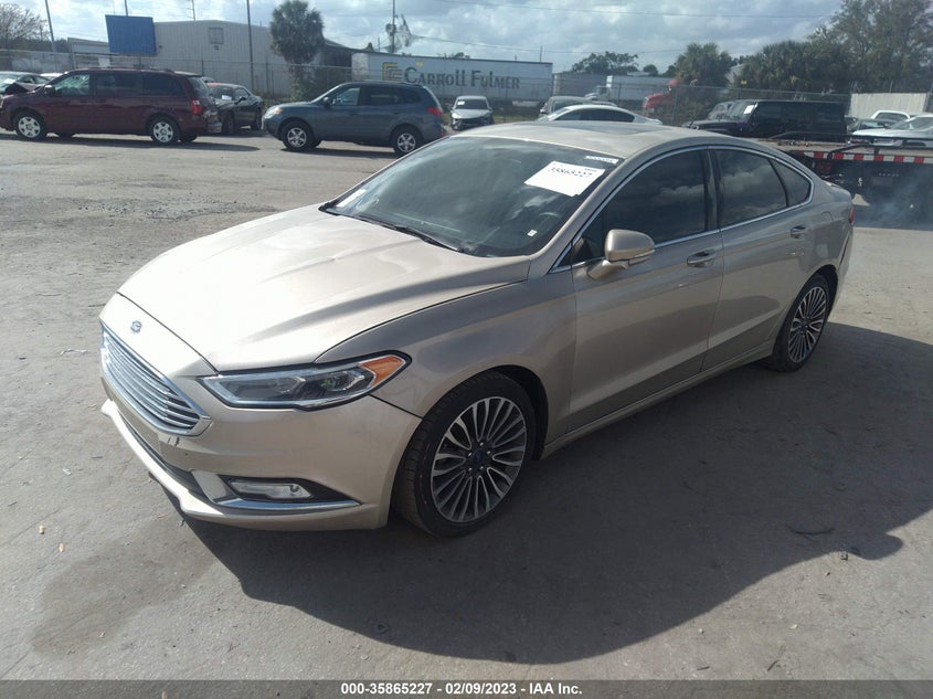 VIN 3FA6P0D91JR233715 2018 FORD FUSION TITANIUM/PLATINUM