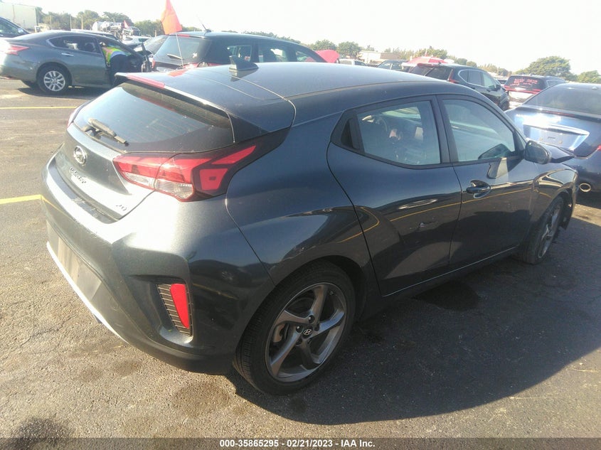 VIN KMHTG6AF0LU029280 2020 HYUNDAI VELOSTER 2.0