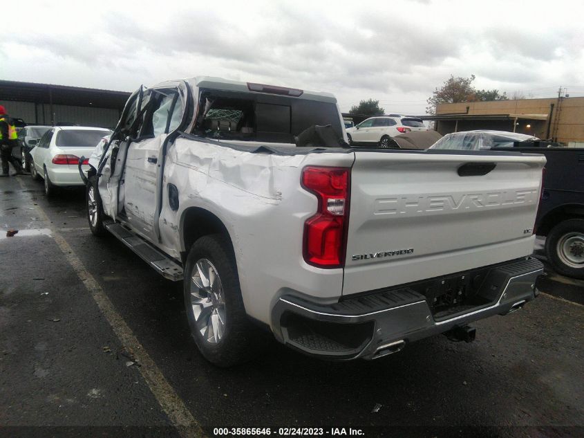 2022 CHEVROLET SILVERADO 1500 LTD LTZ 1GCUYGED2NZ154355