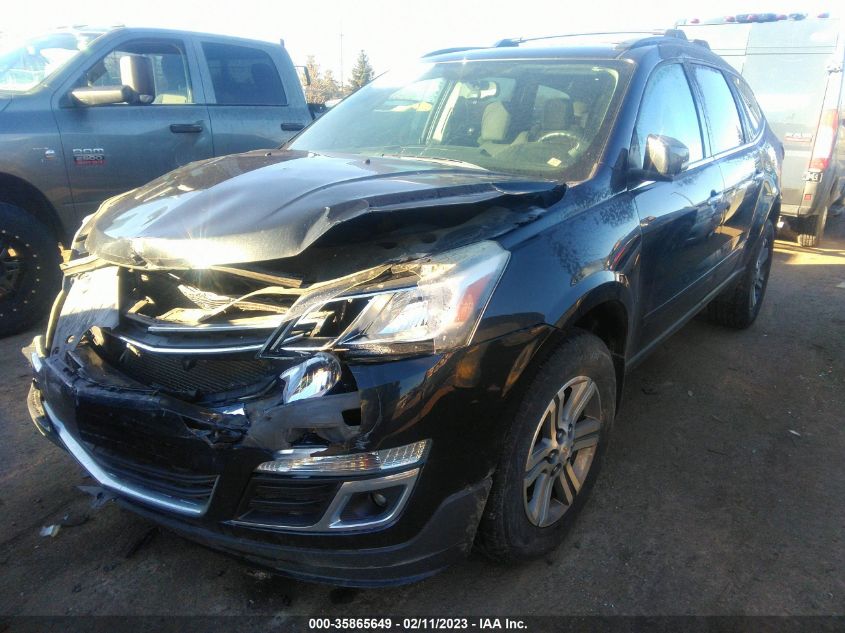 2015 CHEVROLET TRAVERSE LT - 1GNKVGKD4FJ260902