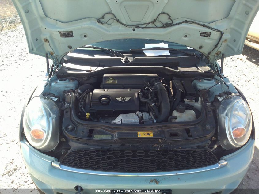 2013 MINI COOPER CLUBMAN S WMWZG3C5XDTY32863