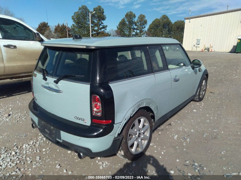 2013 MINI COOPER CLUBMAN S WMWZG3C5XDTY32863