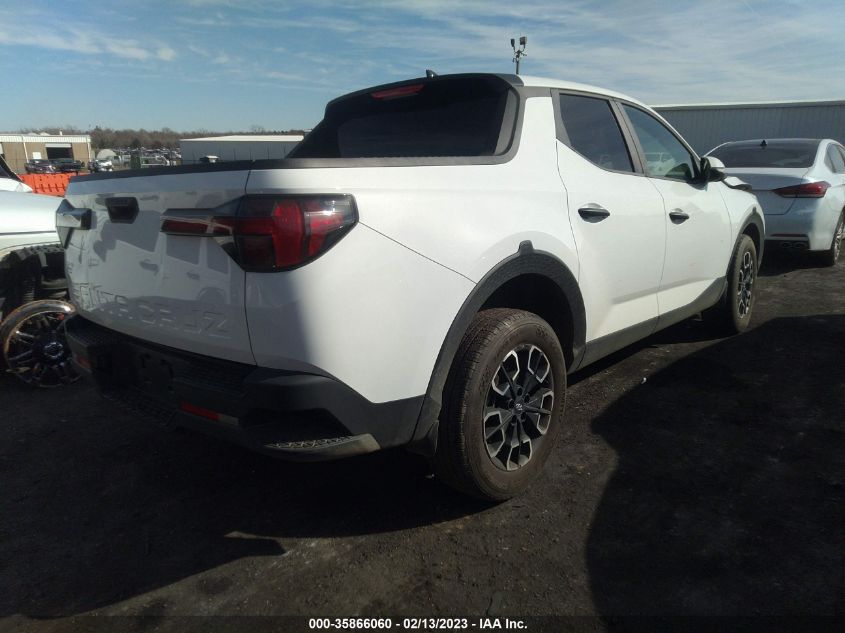 2022 HYUNDAI SANTA CRUZ SEL 5NTJB4AE1NH004117
