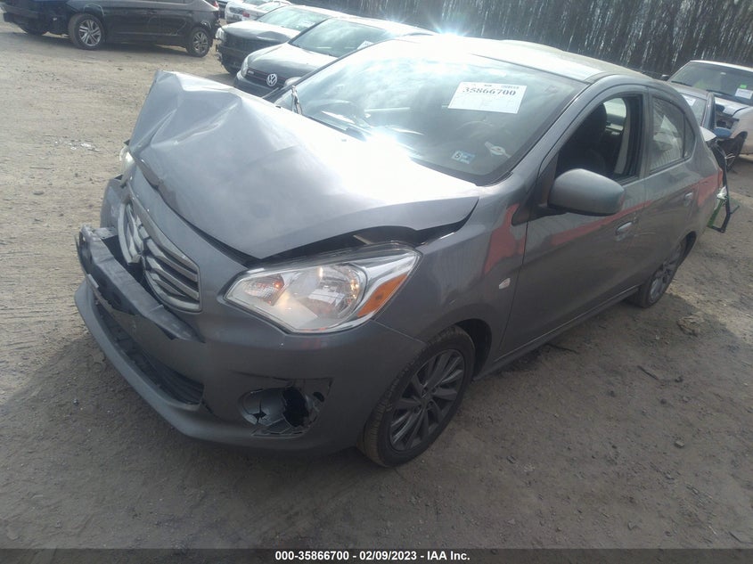 VIN ML32F3FJ8KHF14813 2019 MITSUBISHI MIRAGE G4 ES/RF