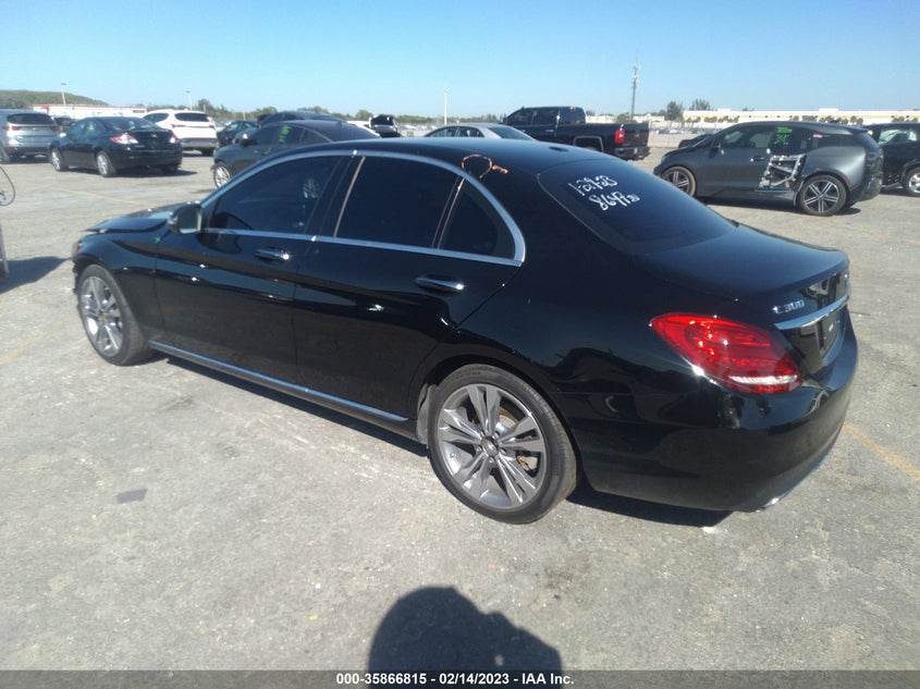 VIN 55SWF4JB4JU268647 2018 MERCEDES-BENZ C-CLASS C 300