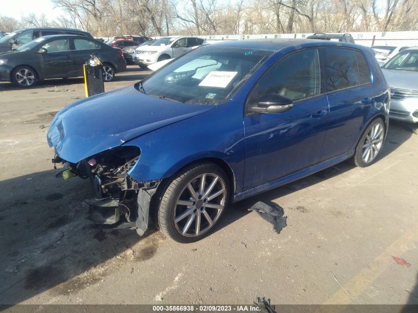 2013 VOLKSWAGEN GOLF R W/SUNROOF & NAVI WVWPF7AJ7DW048790