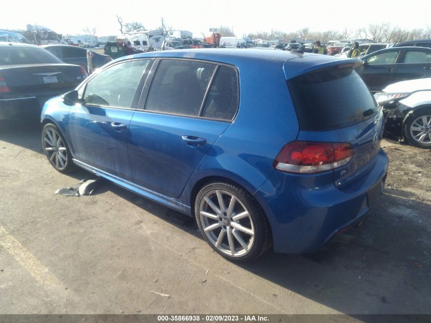 2013 VOLKSWAGEN GOLF R W/SUNROOF & NAVI WVWPF7AJ7DW048790