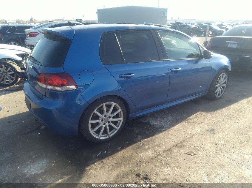 2013 VOLKSWAGEN GOLF R W/SUNROOF & NAVI WVWPF7AJ7DW048790