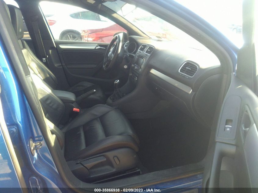 2013 VOLKSWAGEN GOLF R W/SUNROOF & NAVI WVWPF7AJ7DW048790