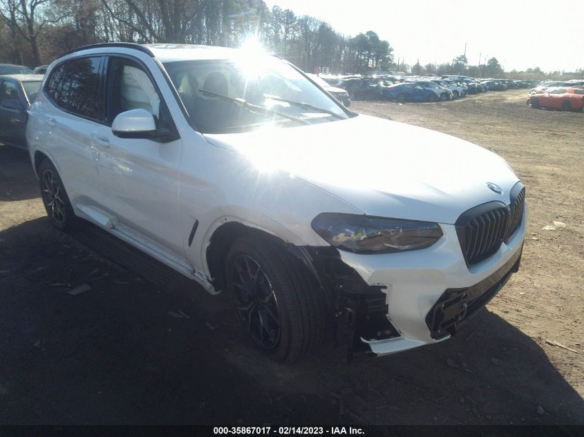 2023 BMW X3 XDRIVE30I - 5UX53DP02P9P79495