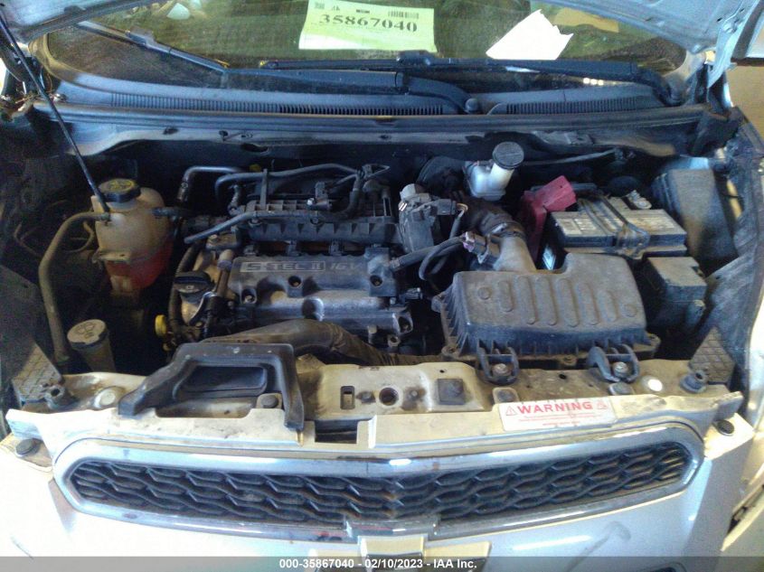2013 CHEVROLET SPARK LT - KL8CD6S9XDC507128