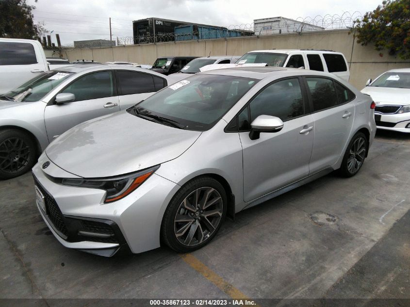 2022 TOYOTA COROLLA SE/SE NIGHTSHADE/APEX SE - 5YFP4MCE7NP107979