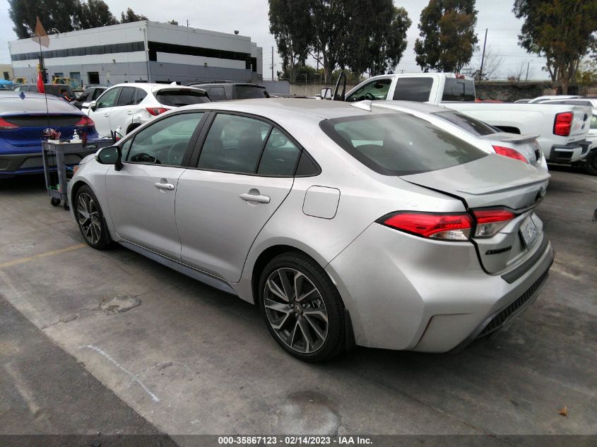 2022 TOYOTA COROLLA SE/SE NIGHTSHADE/APEX SE - 5YFP4MCE7NP107979