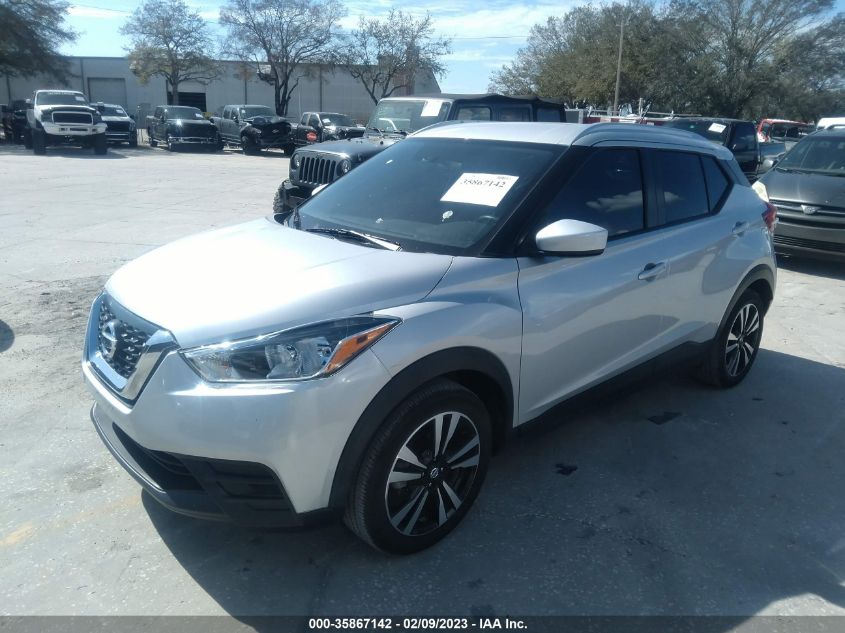 2019 NISSAN KICKS SV - 3N1CP5CUXKL553302