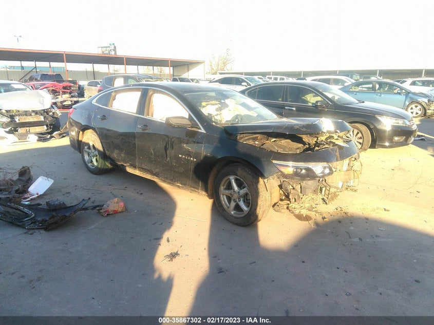 VIN 1G1ZB5ST3JF279960 2018 CHEVROLET MALIBU LS