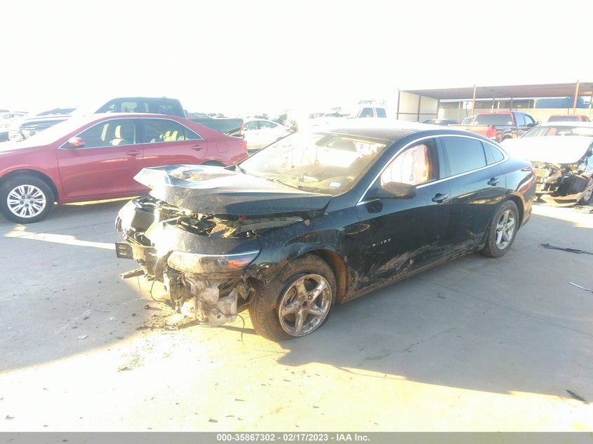 VIN 1G1ZB5ST3JF279960 2018 CHEVROLET MALIBU LS