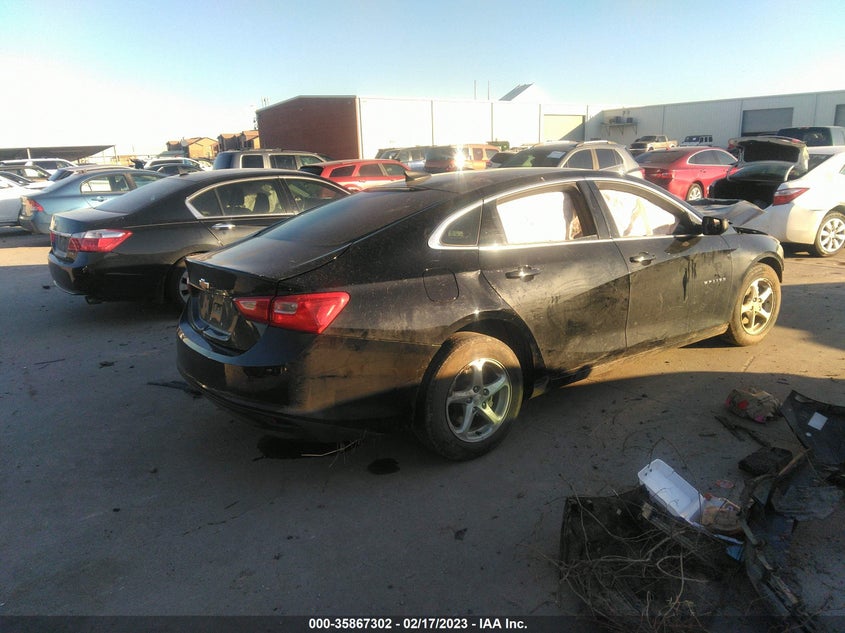 VIN 1G1ZB5ST3JF279960 2018 CHEVROLET MALIBU LS