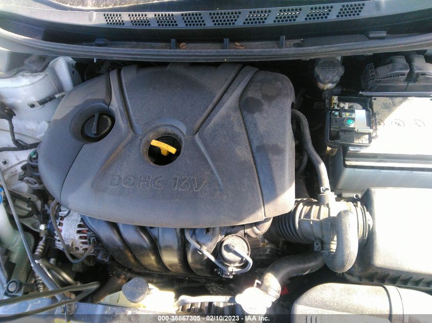 2013 HYUNDAI ELANTRA GLS PZEV - KMHDH4AE3DU886966
