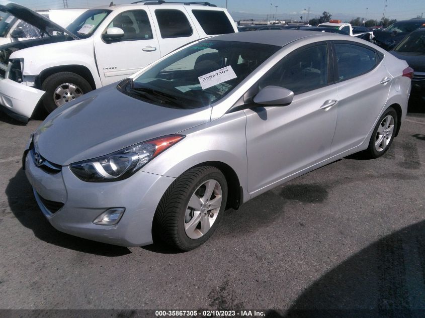2013 HYUNDAI ELANTRA GLS PZEV - KMHDH4AE3DU886966
