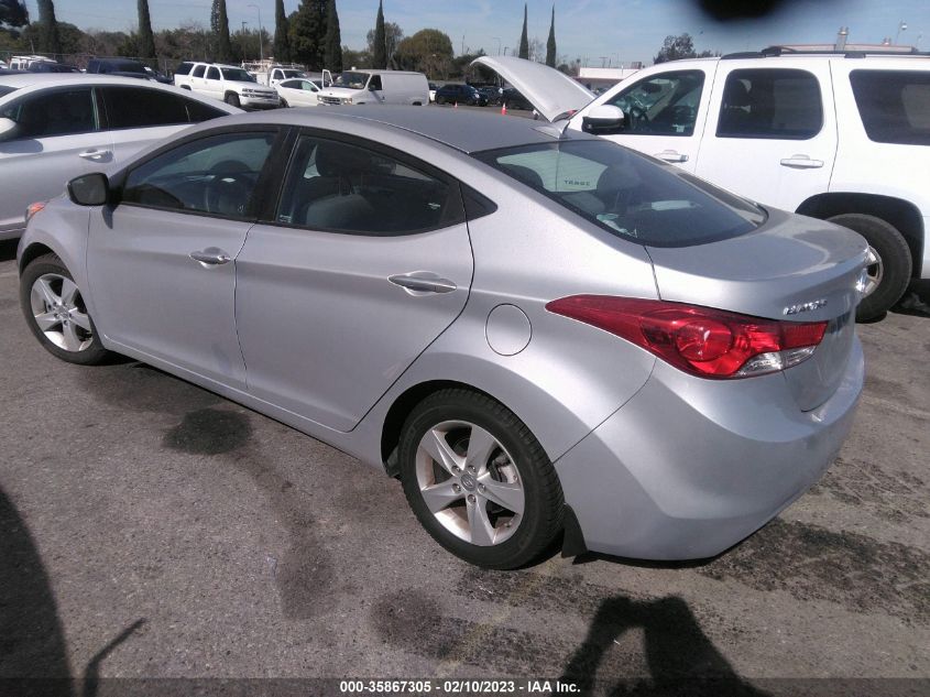 2013 HYUNDAI ELANTRA GLS PZEV - KMHDH4AE3DU886966