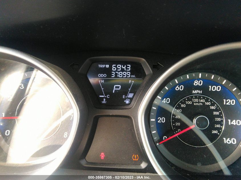 2013 HYUNDAI ELANTRA GLS PZEV - KMHDH4AE3DU886966