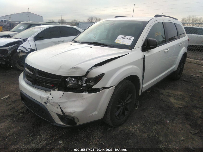 VIN 3C4PDCBBXKT863557 2019 DODGE JOURNEY SE