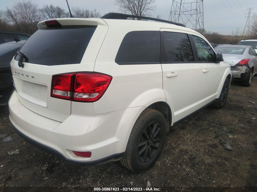 VIN 3C4PDCBBXKT863557 2019 DODGE JOURNEY SE