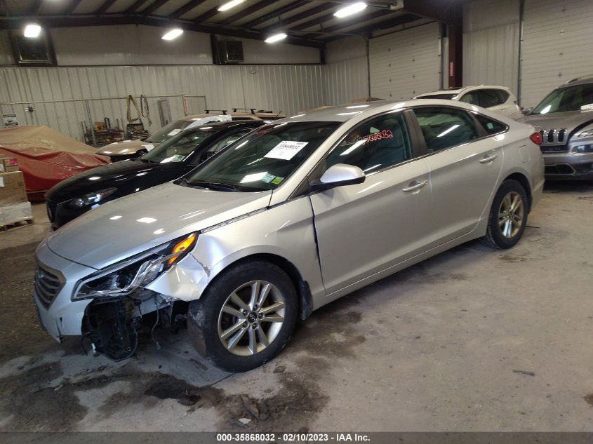 2015 HYUNDAI SONATA 2.4L SE - 5NPE24AF9FH083160