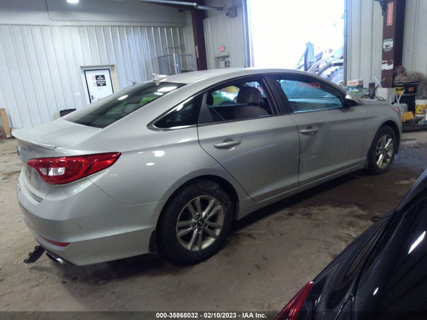 2015 HYUNDAI SONATA 2.4L SE - 5NPE24AF9FH083160