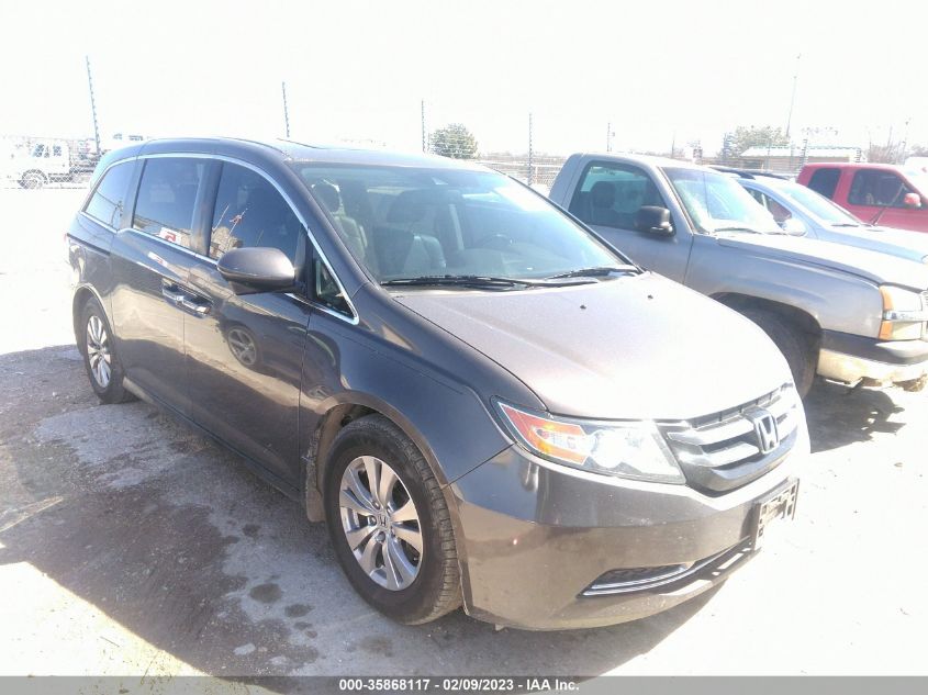 2014 HONDA ODYSSEY EX-L - 5FNRL5H61EB036227