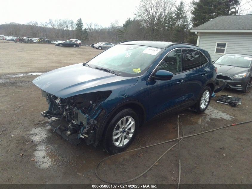 VIN 1FMCU0G60LUA08233 2020 FORD ESCAPE SE