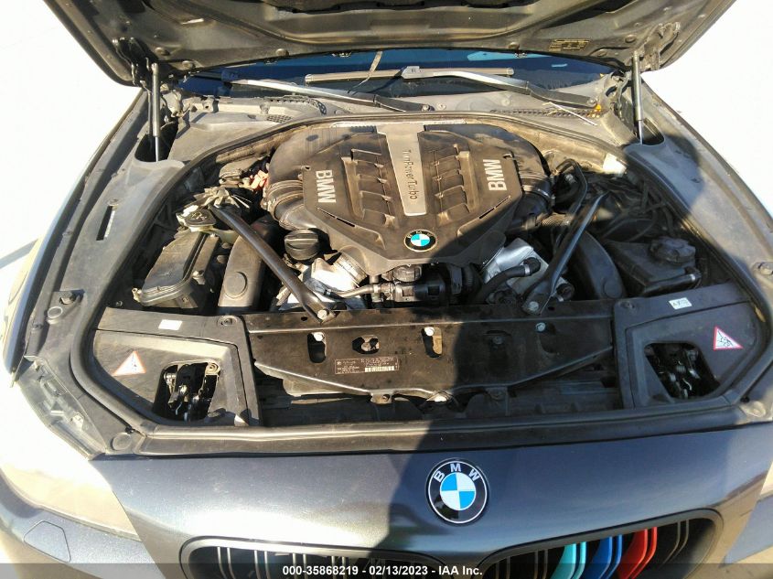 2013 BMW 5 SERIES 550I - WBAFR9C56DDX79928