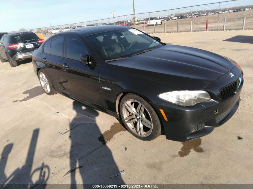 2013 BMW 5 SERIES 550I - WBAFR9C56DDX79928
