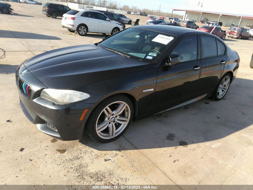 2013 BMW 5 SERIES 550I - WBAFR9C56DDX79928