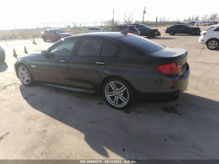 2013 BMW 5 SERIES 550I - WBAFR9C56DDX79928