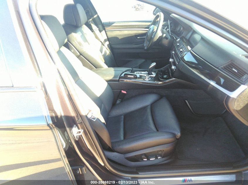 2013 BMW 5 SERIES 550I - WBAFR9C56DDX79928