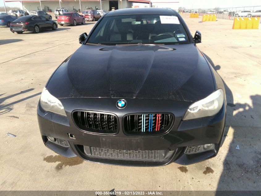 2013 BMW 5 SERIES 550I - WBAFR9C56DDX79928