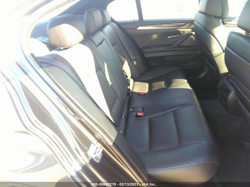 2013 BMW 5 SERIES 550I - WBAFR9C56DDX79928