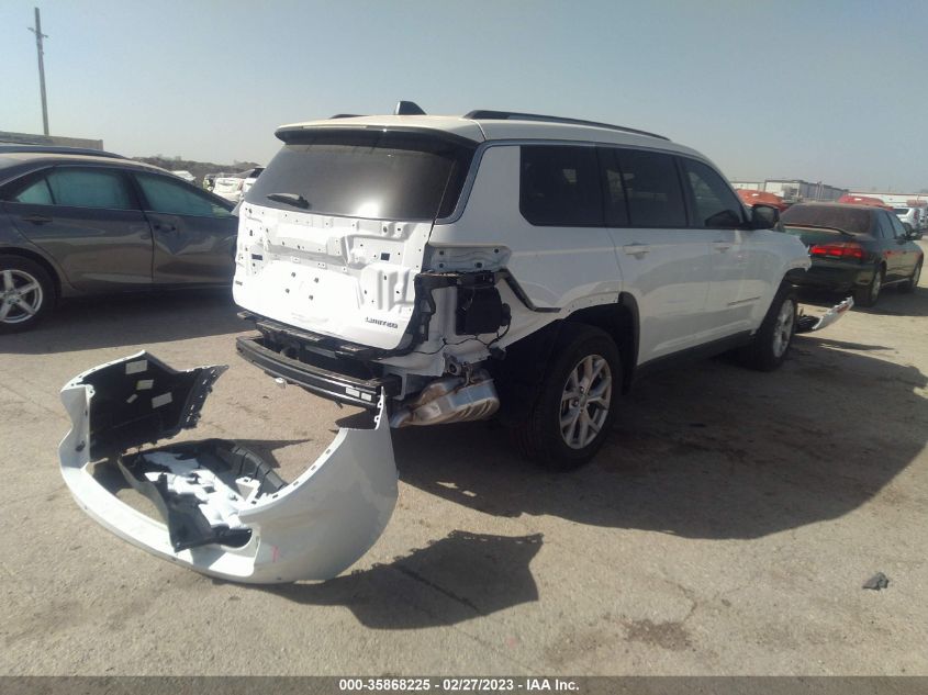 2022 JEEP GRAND CHEROKEE L LIMITED 1C4RJJBG4N8636885