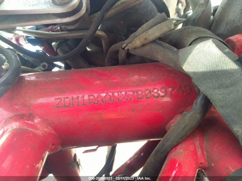 2007 DUCATI MONSTER S2R - ZDM1RAANX7B089749