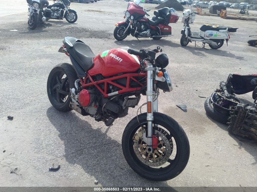 2007 DUCATI MONSTER S2R - ZDM1RAANX7B089749