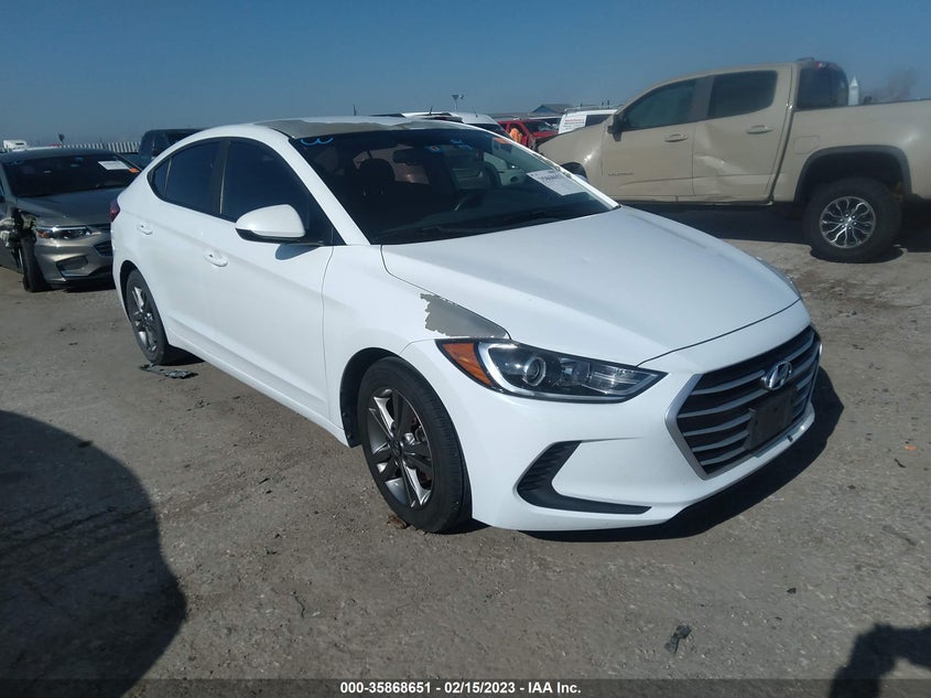 VIN 5NPD84LF4JH256356 2018 HYUNDAI ELANTRA SEL